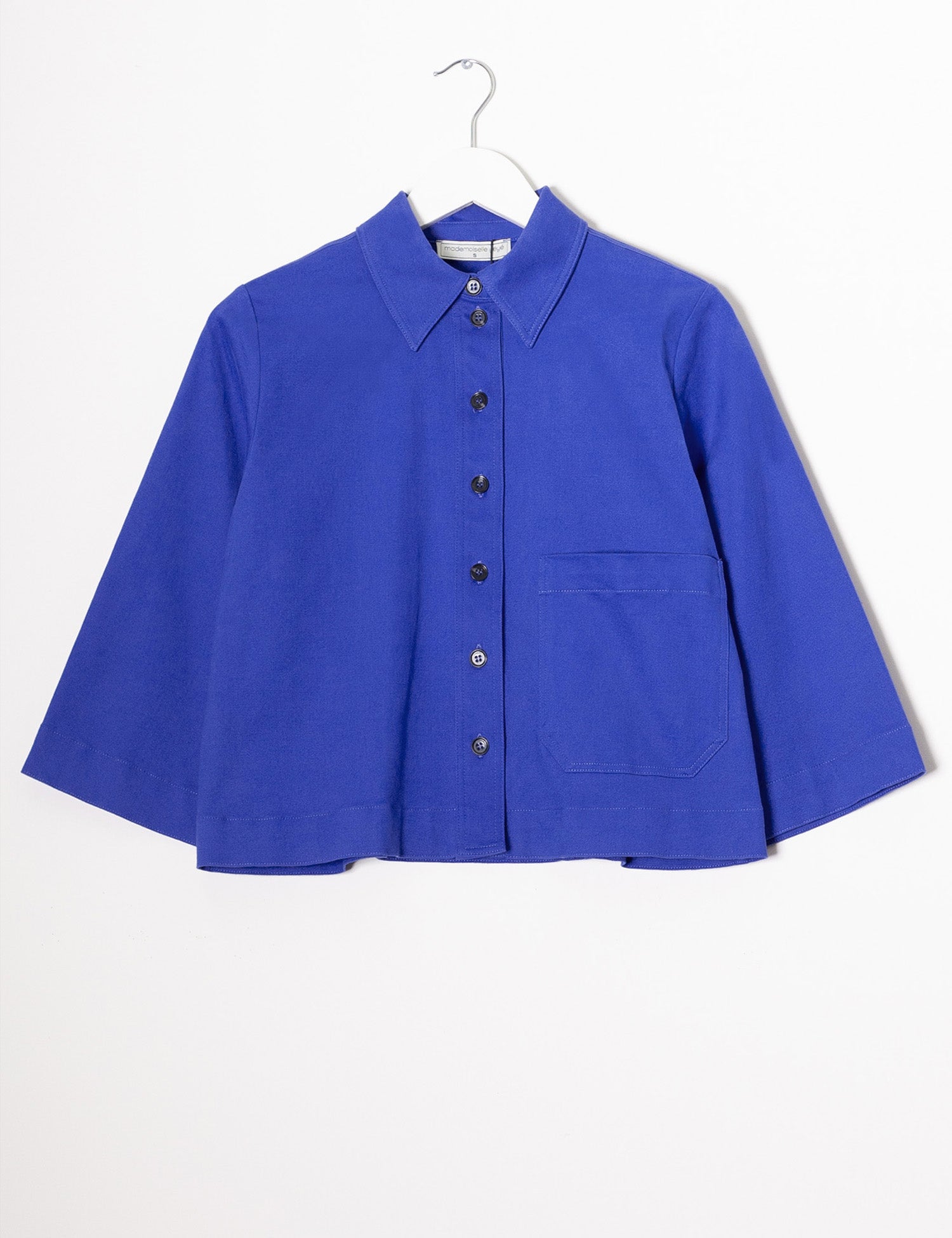Mademoiselle Yéyé Breezy Harbour Overshirt, dazzl.blue