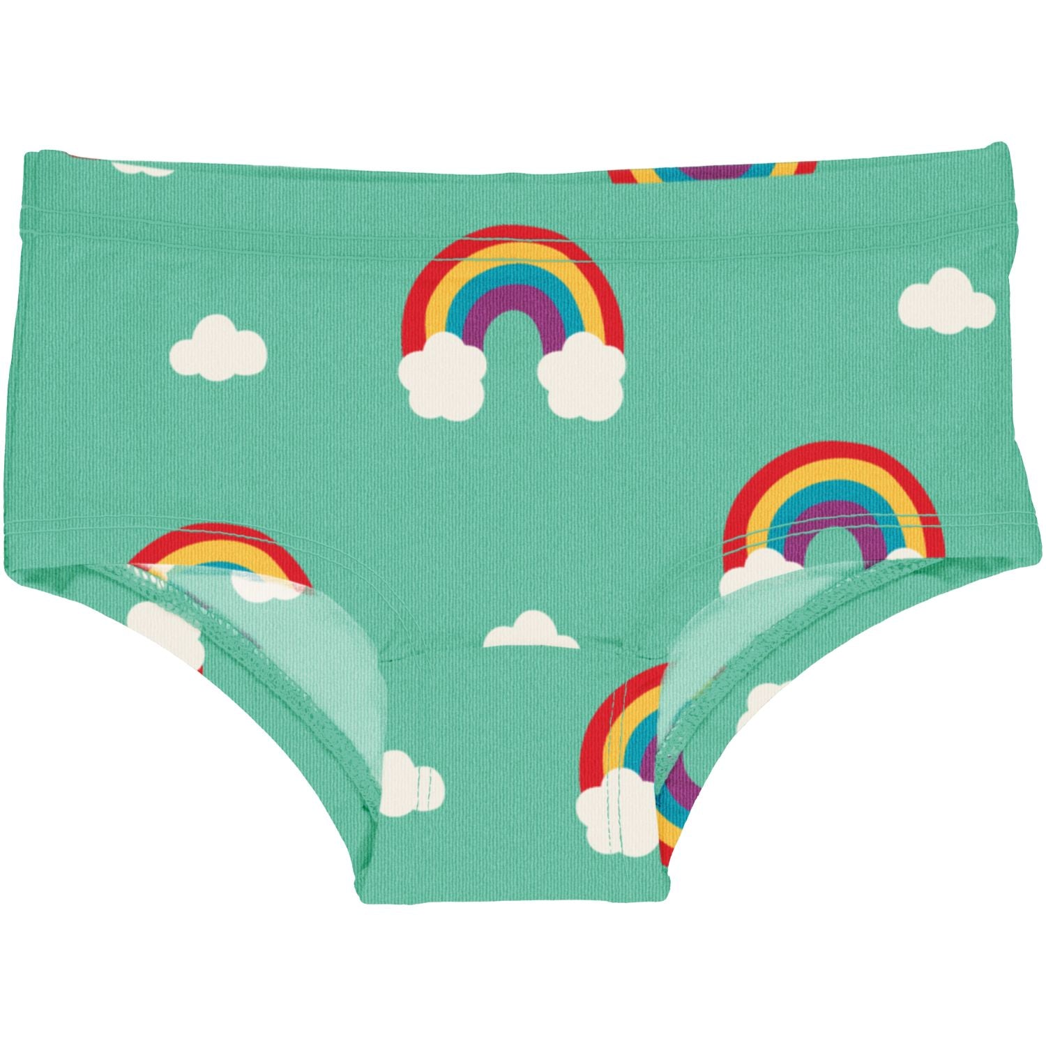 Maxomorra Unterhose Rainbow, mint