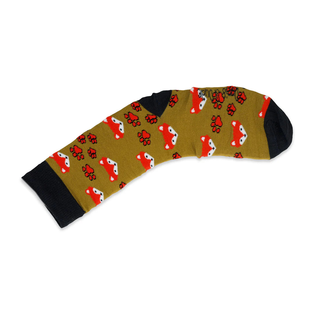 Bambus-Socken Bronze Fox
