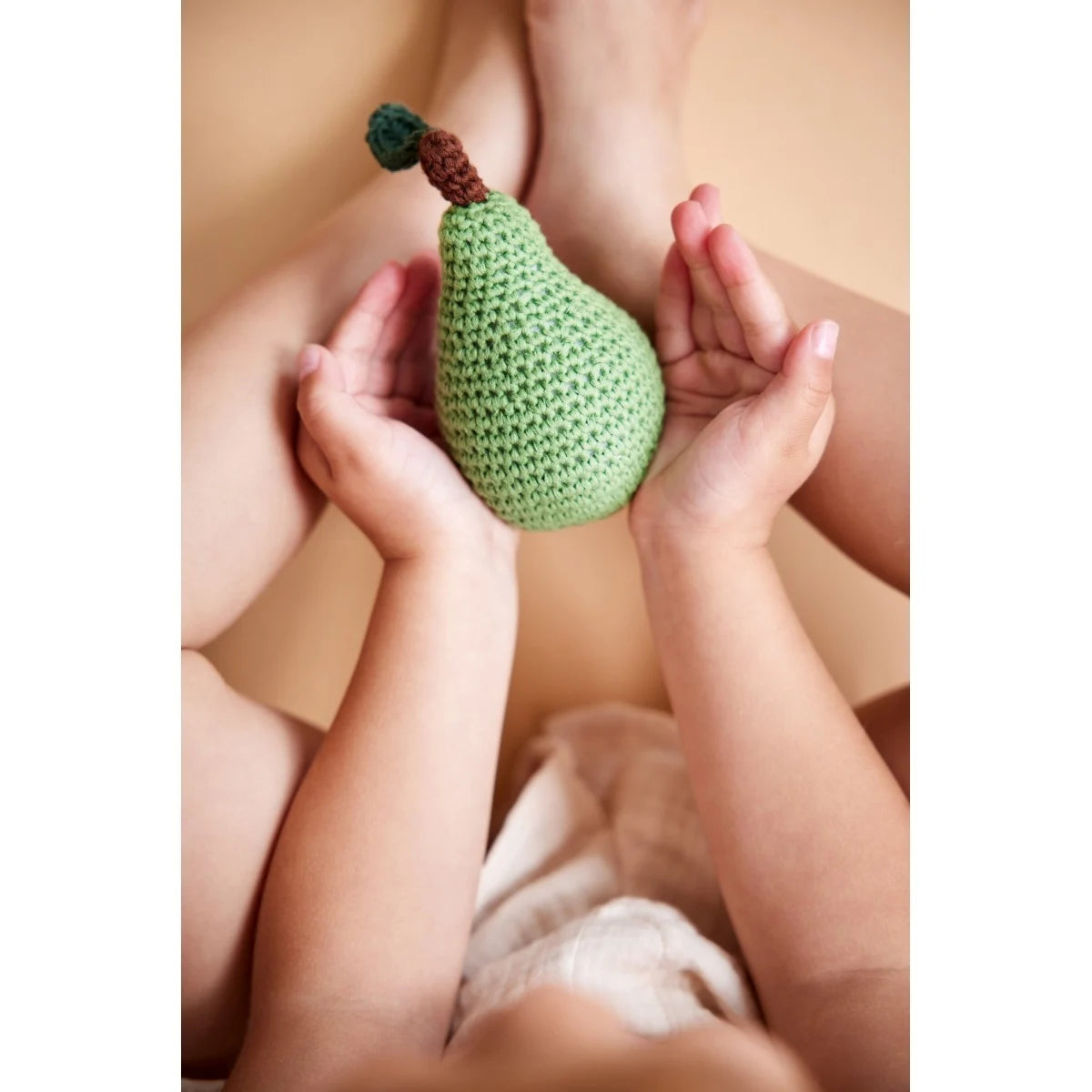 Global Affairs Häkelrassel Früchte