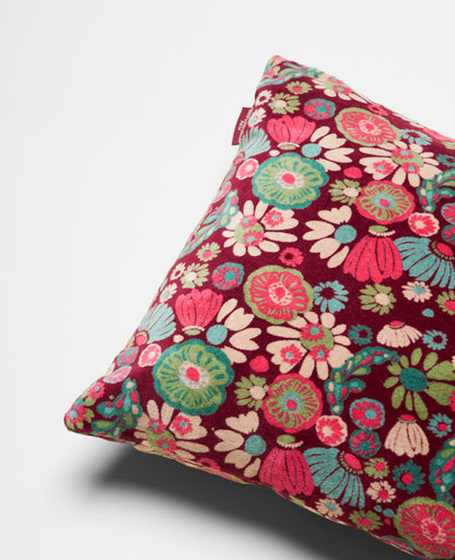 Les Touristes Kissen mit Füllung COU247, Molly Burgundy