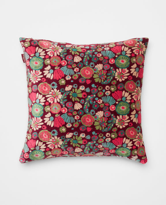 Les Touristes Kissen mit Füllung COU252, Molly Burgundy