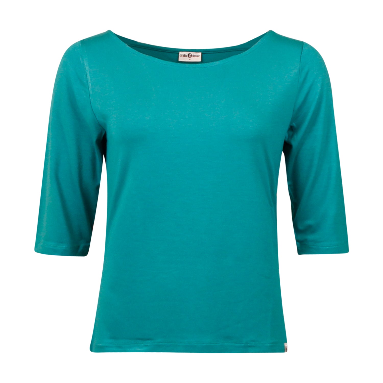 Chills&Fever Shirt Lina, Teal Blue