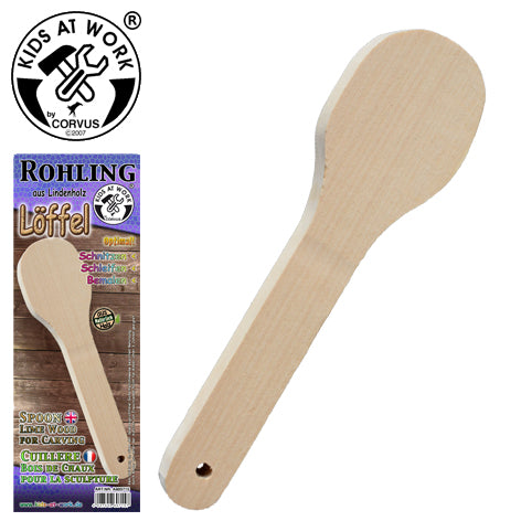 Holzrohling Löffel