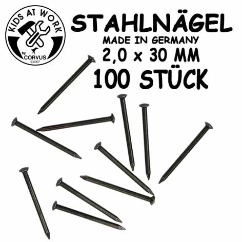 Corvus 100 Stk. Stahlnägel