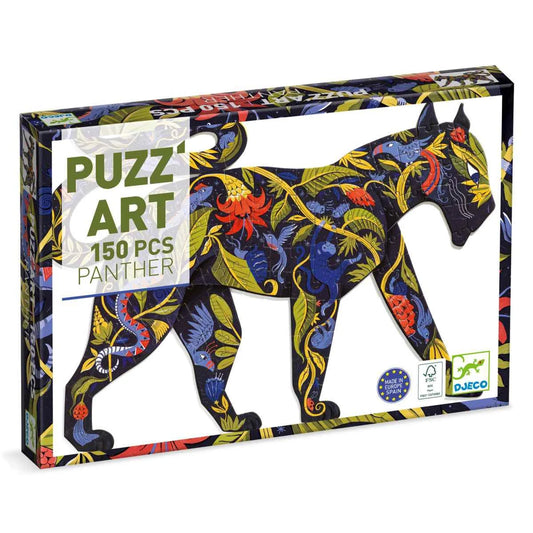 Djeco Puzzle: Puzz`Art Panther - 150 Teile