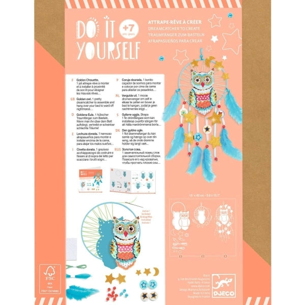 Djeco Diy Traumfänger Eule