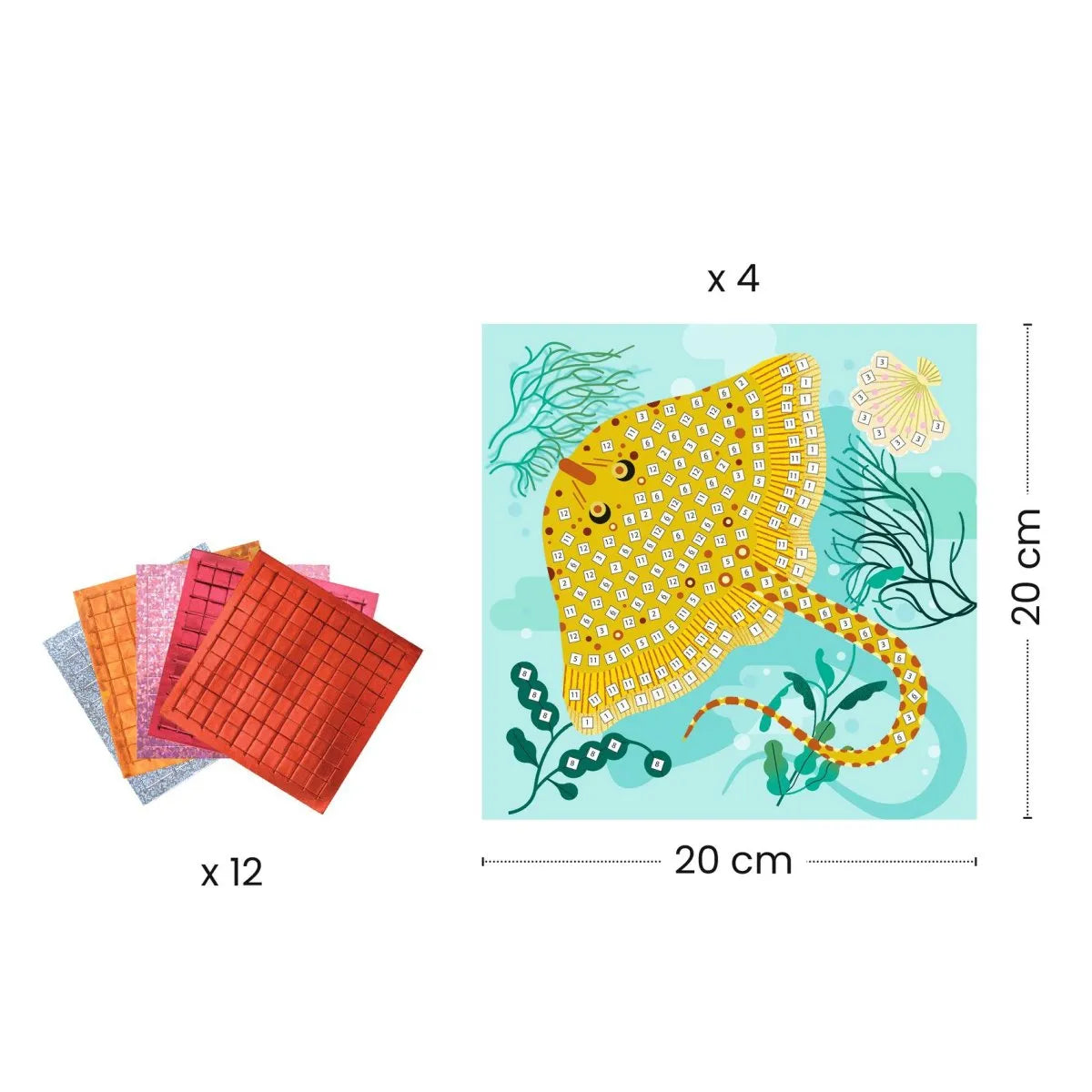 Djeco Diy Mosaike: Karibik