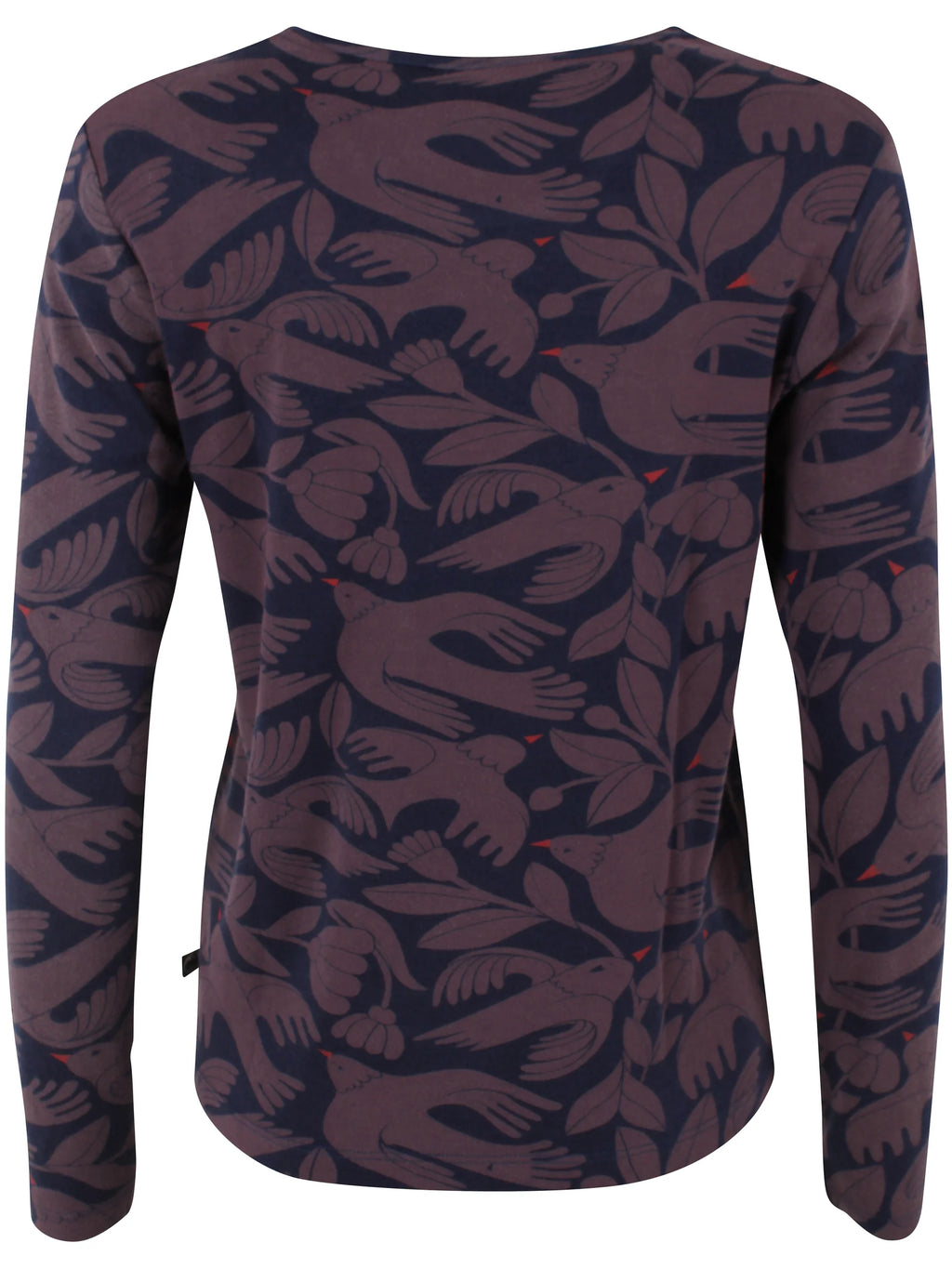 DanefaeCPH Danelotte LS, Navy/Mauve BirdieUp