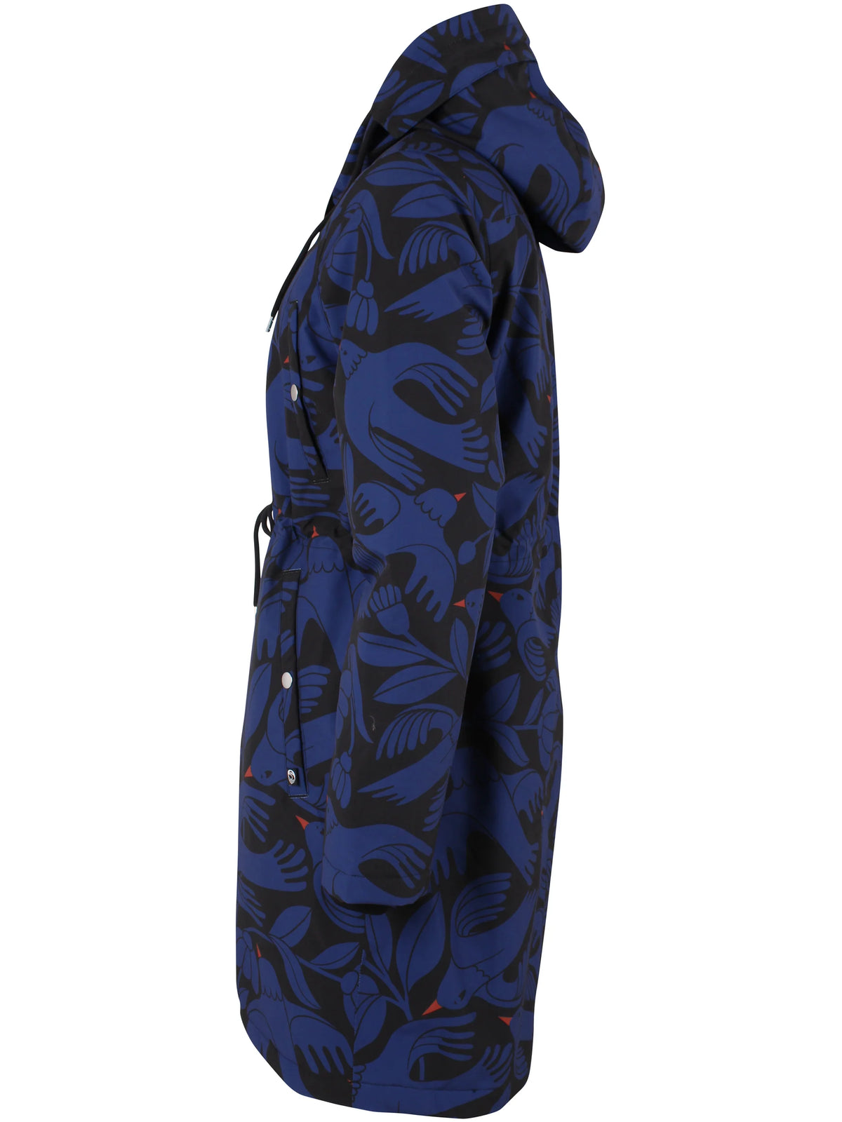 DanefaeCPH Winterparka DaneNora, Black/DeepBlue BirdieUp