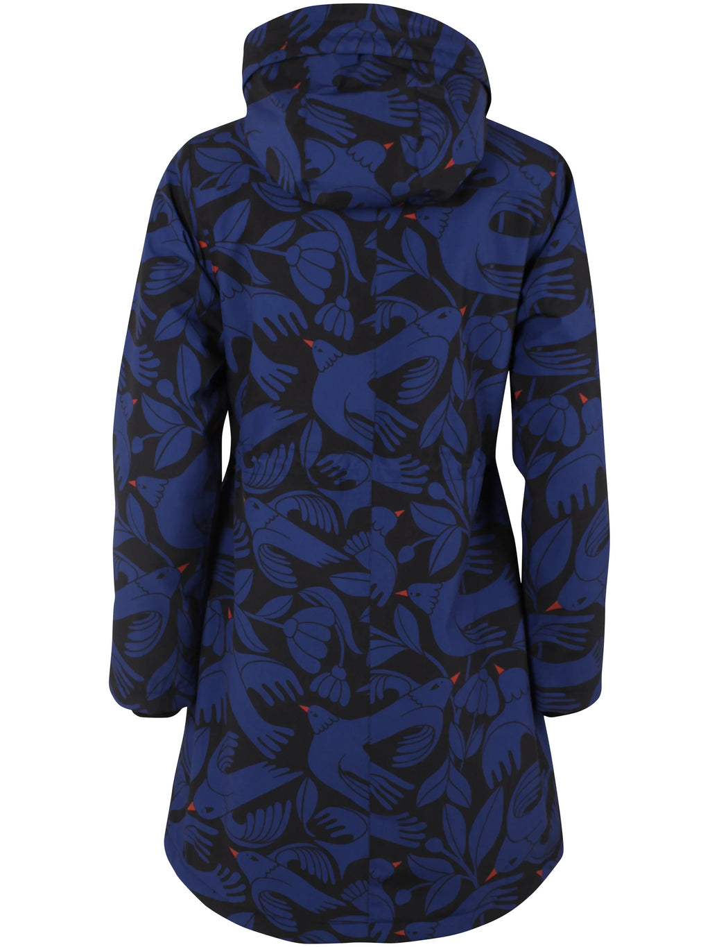 DanefaeCPH Winterparka DaneNora, Black/DeepBlue BirdieUp
