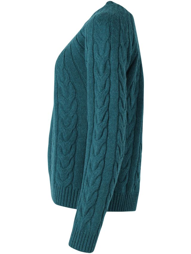 Danefae CPH Strickpullover DaneCable, dark slate