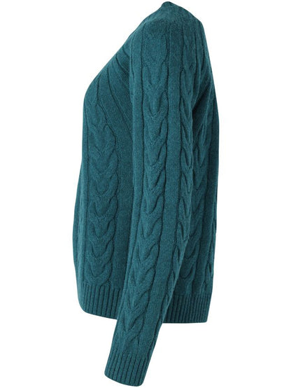 Danefae CPH Strickpullover DaneCable, dark slate