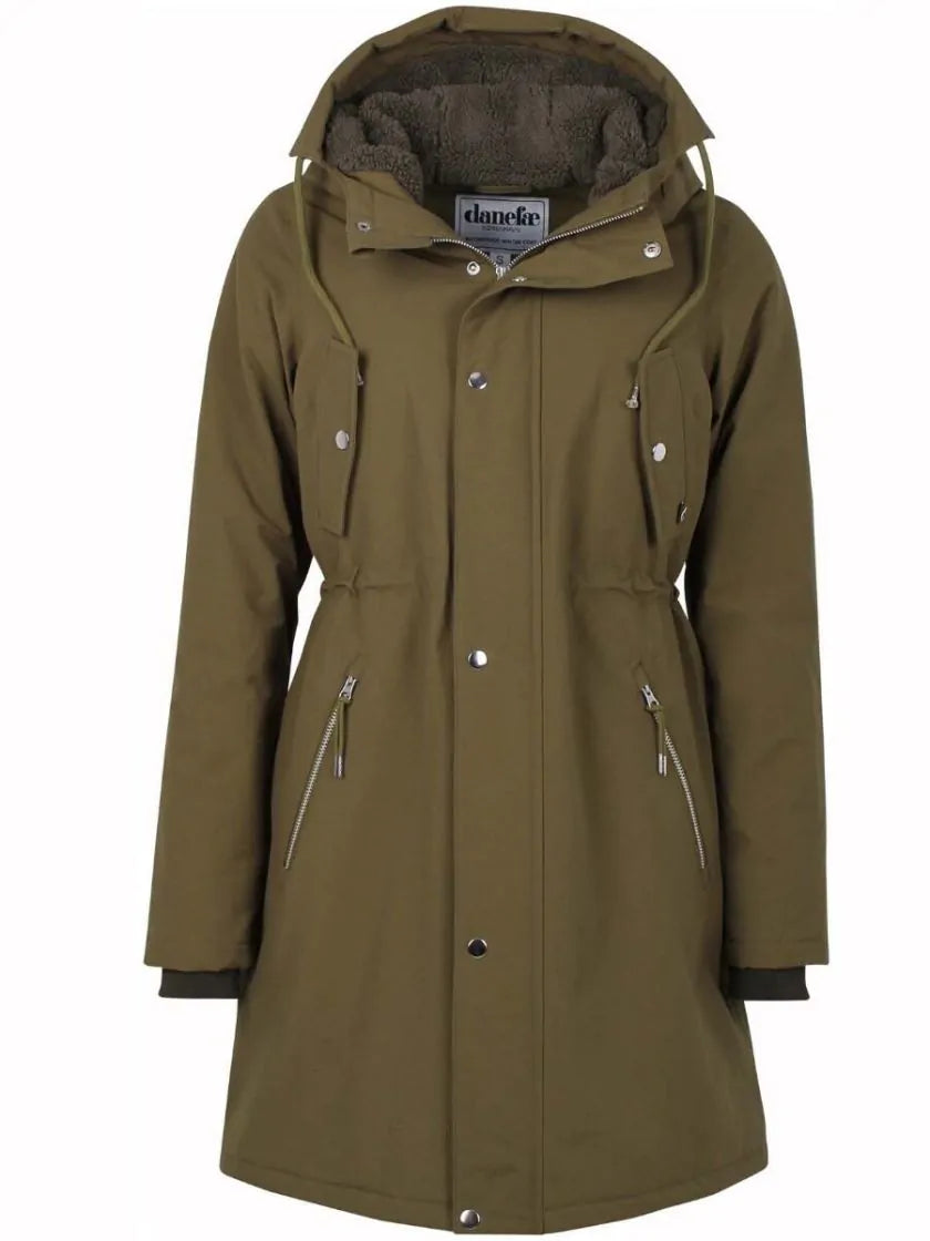 Danefae Damen Winterparka Beate, Olive