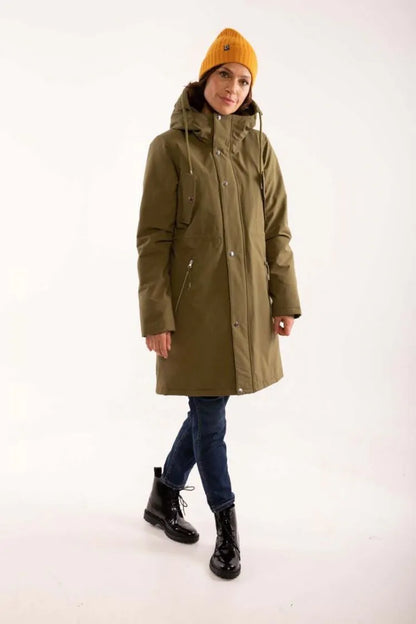 Danefae Damen Winterparka Beate, Olive