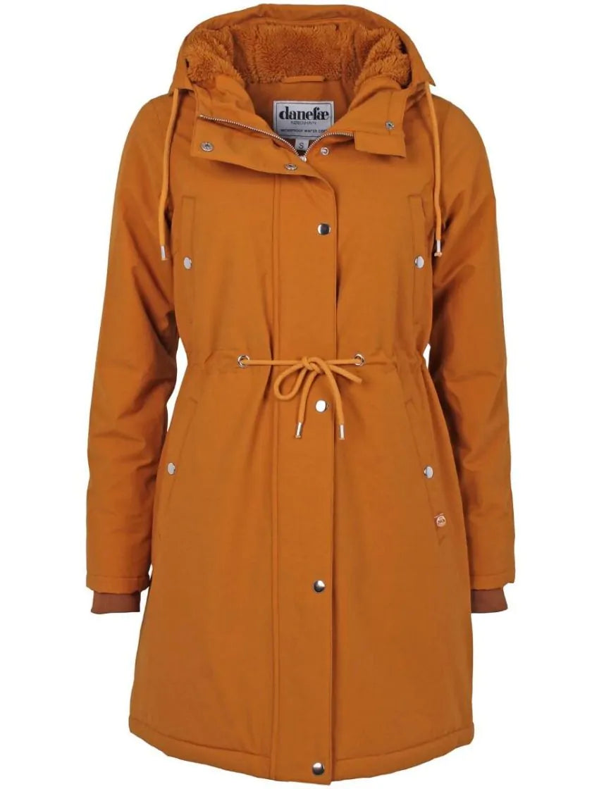 Danefae Damen Winterparka Nora, Senf