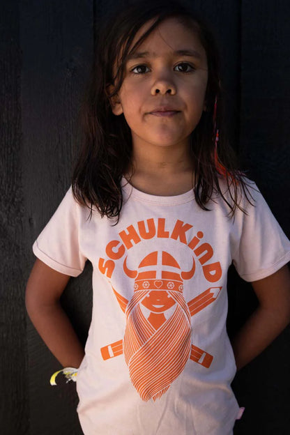 Danefae T-Shirt Schulkind, Light Rosa