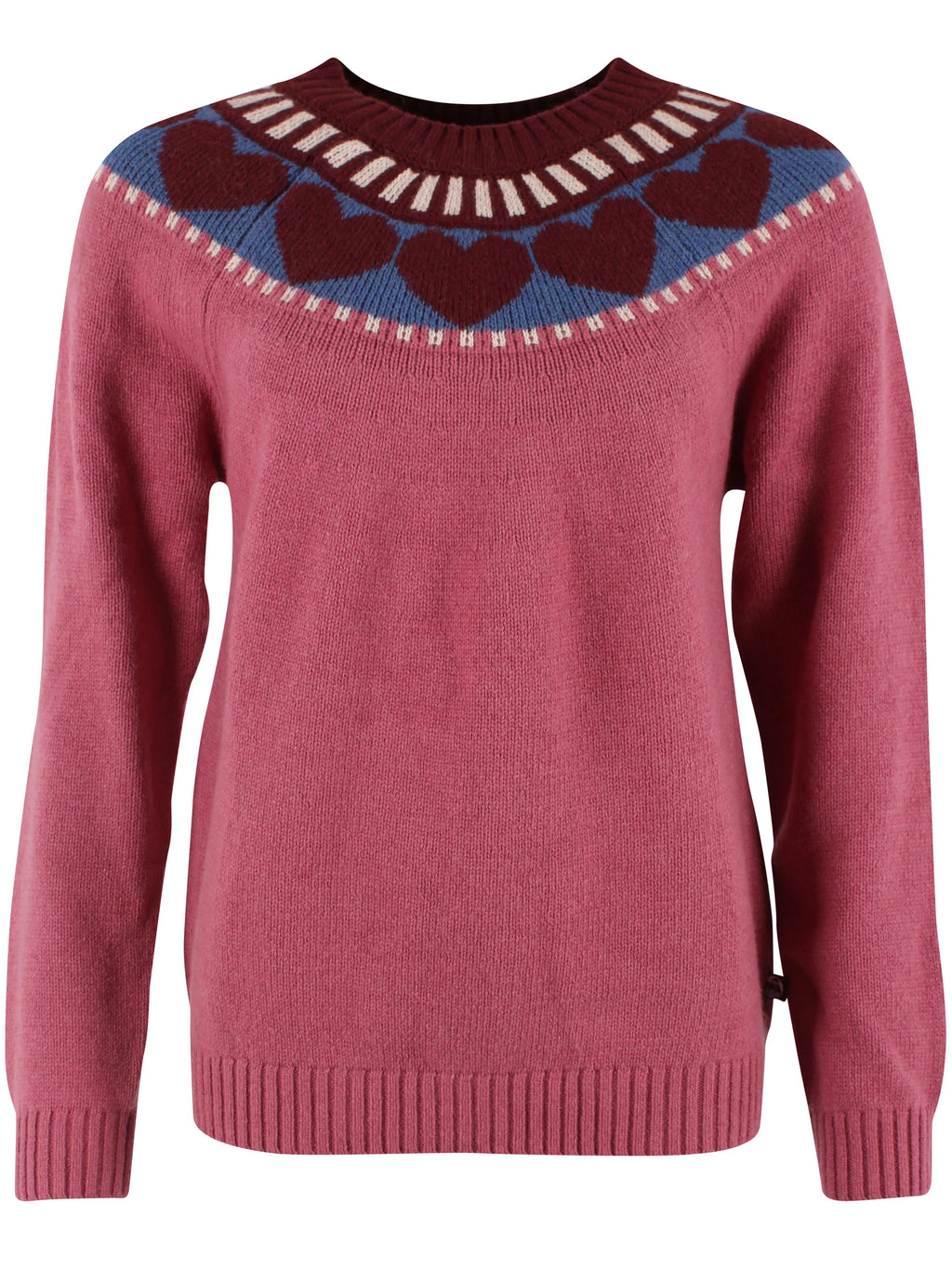 DanefaeCPH Daneglamping Wool Sweater, Berry Heart