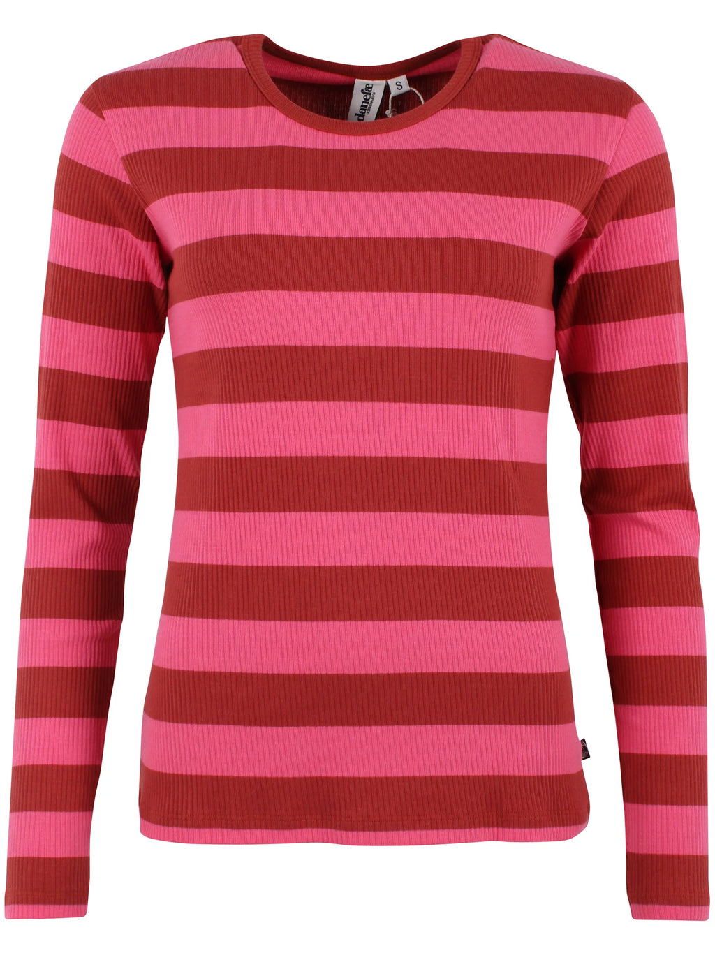DanefaeCPH Danehero Ribbing Tee, chili/cherry