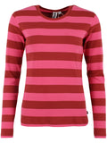 DanefaeCPH Danehero Ribbing Tee, chili/cherry
