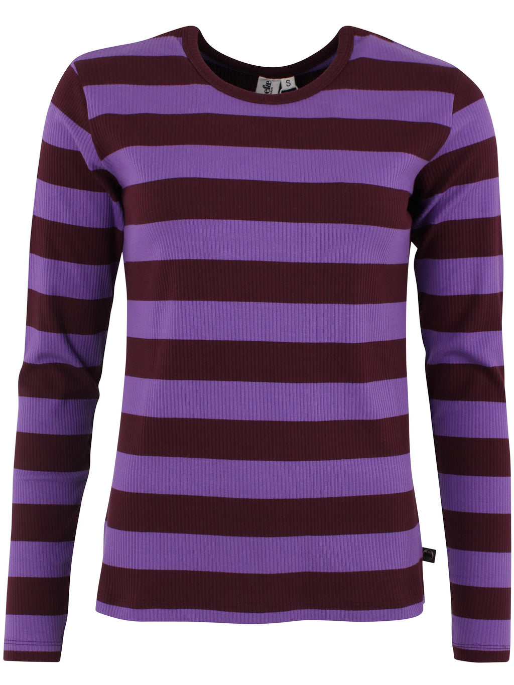 DanefaeCPH Danehero Ribbing Tee, wine/purple