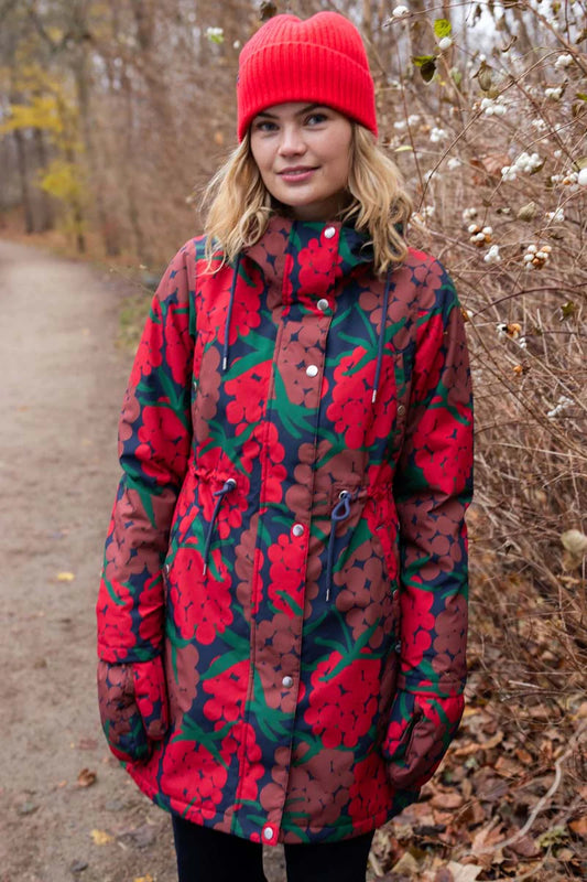 DanefaeCPH Winterparka Nora, DkRed Maxiberry