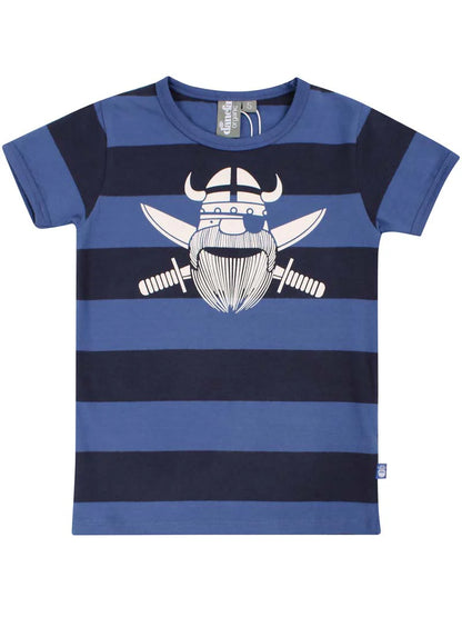 Danefae Danesigurd Tee, Navy/Blue Pirate