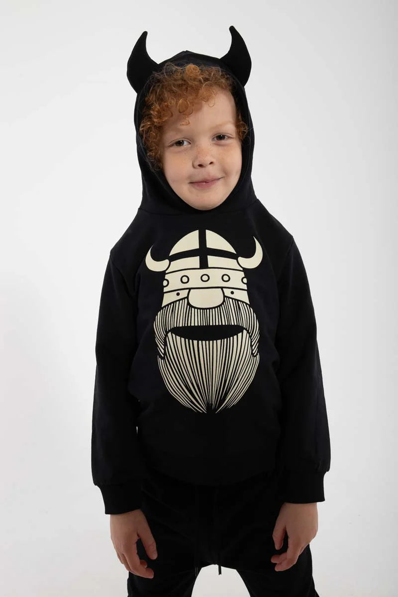 Danefae Danewarrior Hoodie Erik, Black