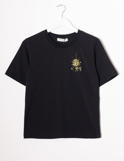 M.Yéyé Discoball T-Shirt, Black