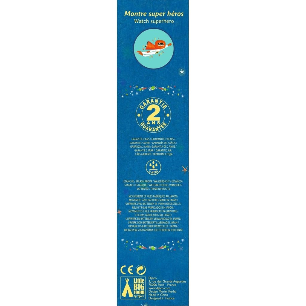 Djeco Armbanduhr Superheld