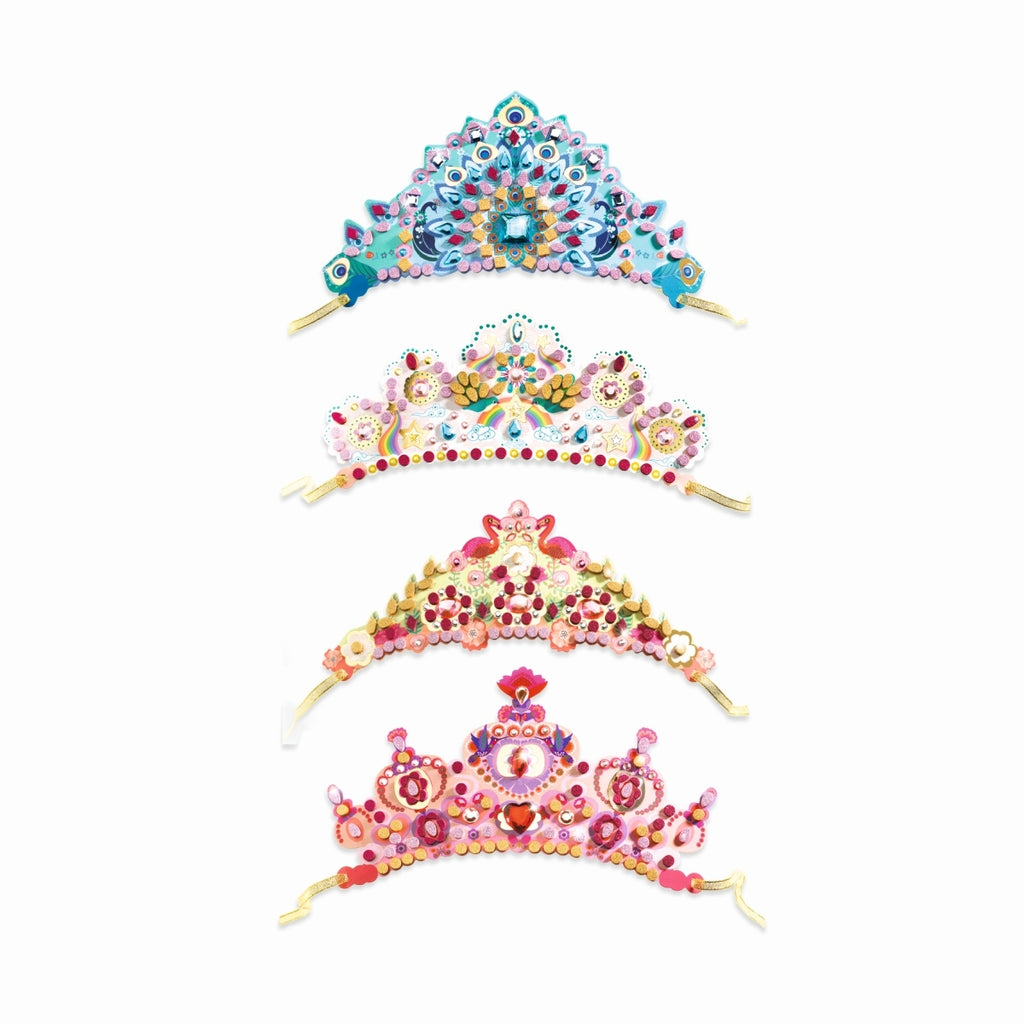 Djeco Diy Mosaik-Diademe Prinzessin