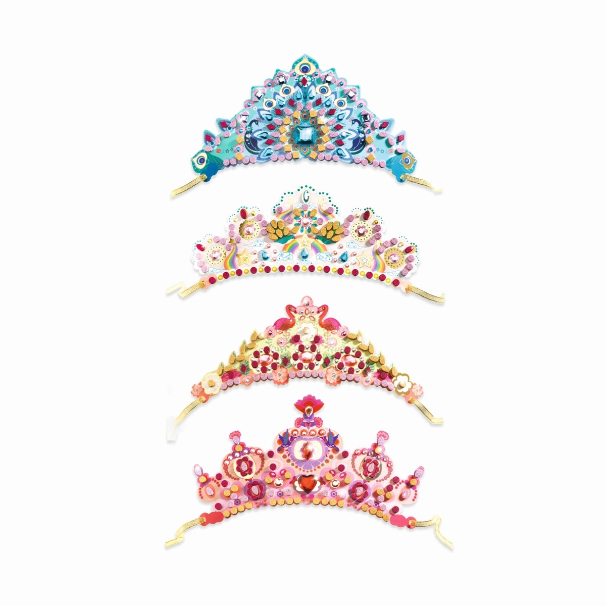 Djeco Diy Mosaik-Diademe Prinzessin