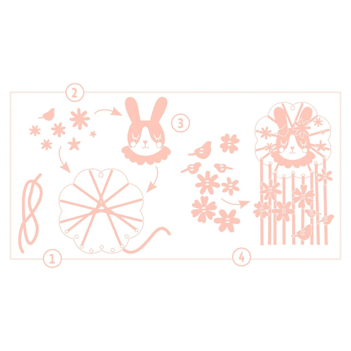 Djeco Bastelset Traumfänger Träumerin