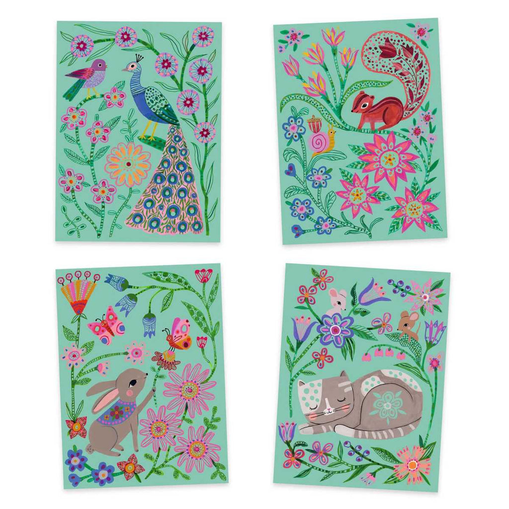 Djeco Kratzbilder Begegnungen