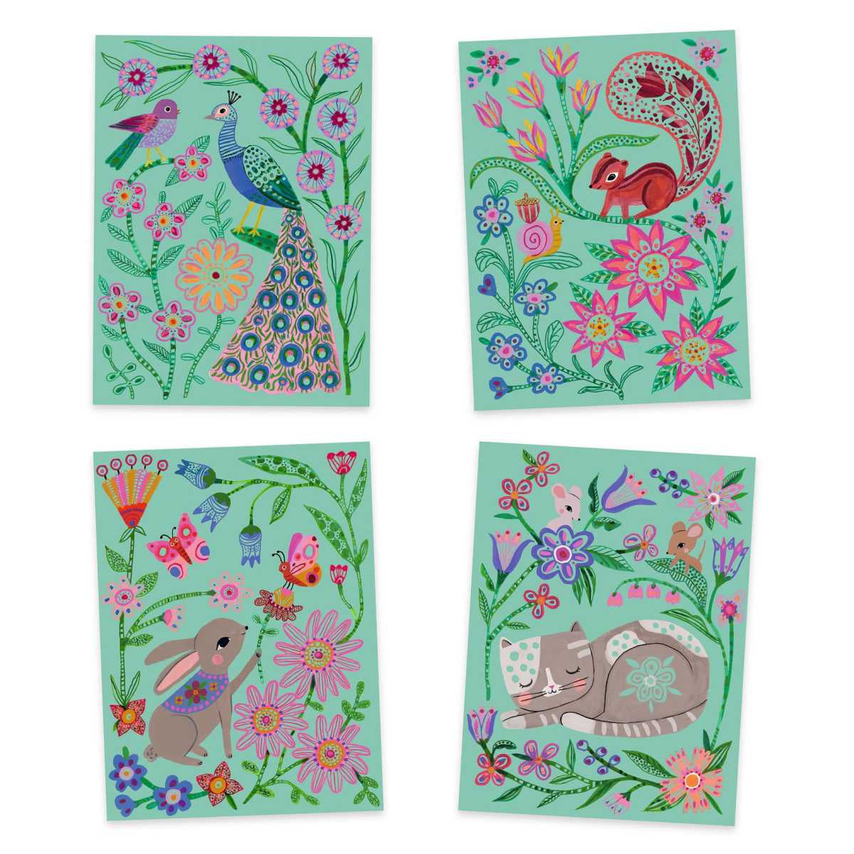 Djeco Kratzbilder Begegnungen