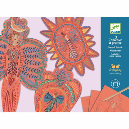 Djeco Kratzbilder XL, Engel