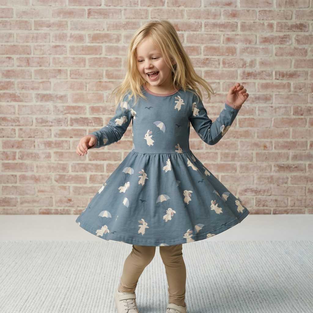 Maxomorra Drehkleid Hase