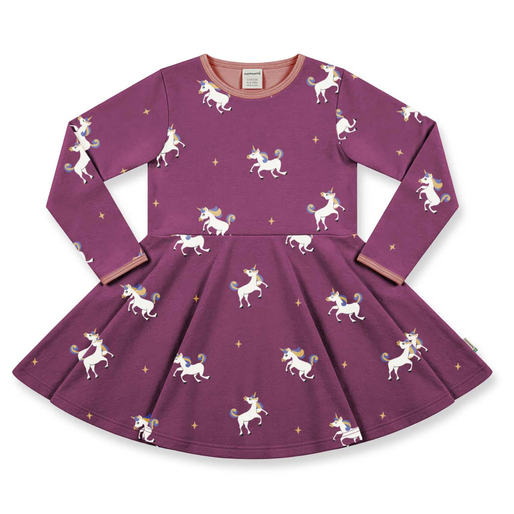 Maxomorra Drehkleid Einhorn