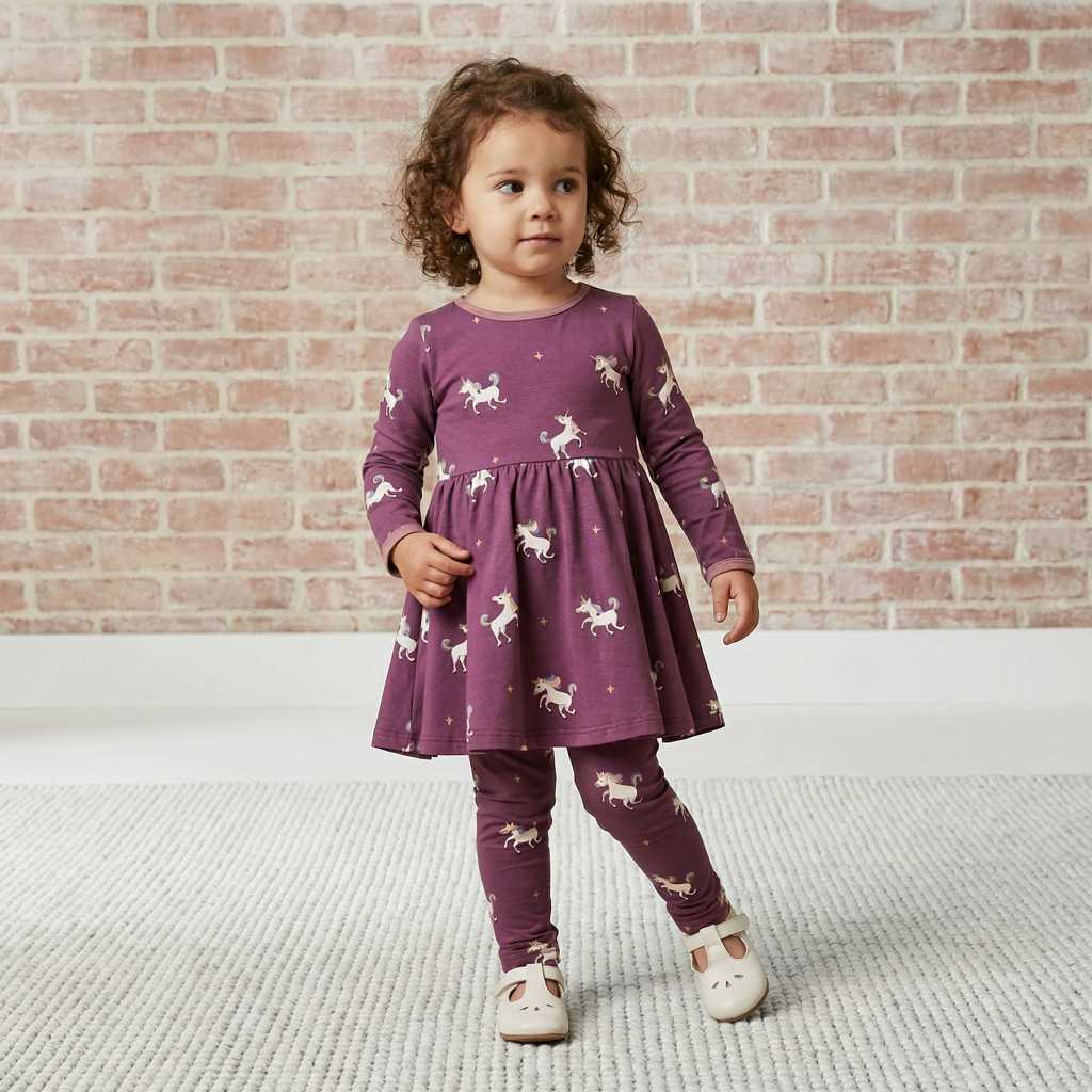 Maxomorra Drehkleid Einhorn