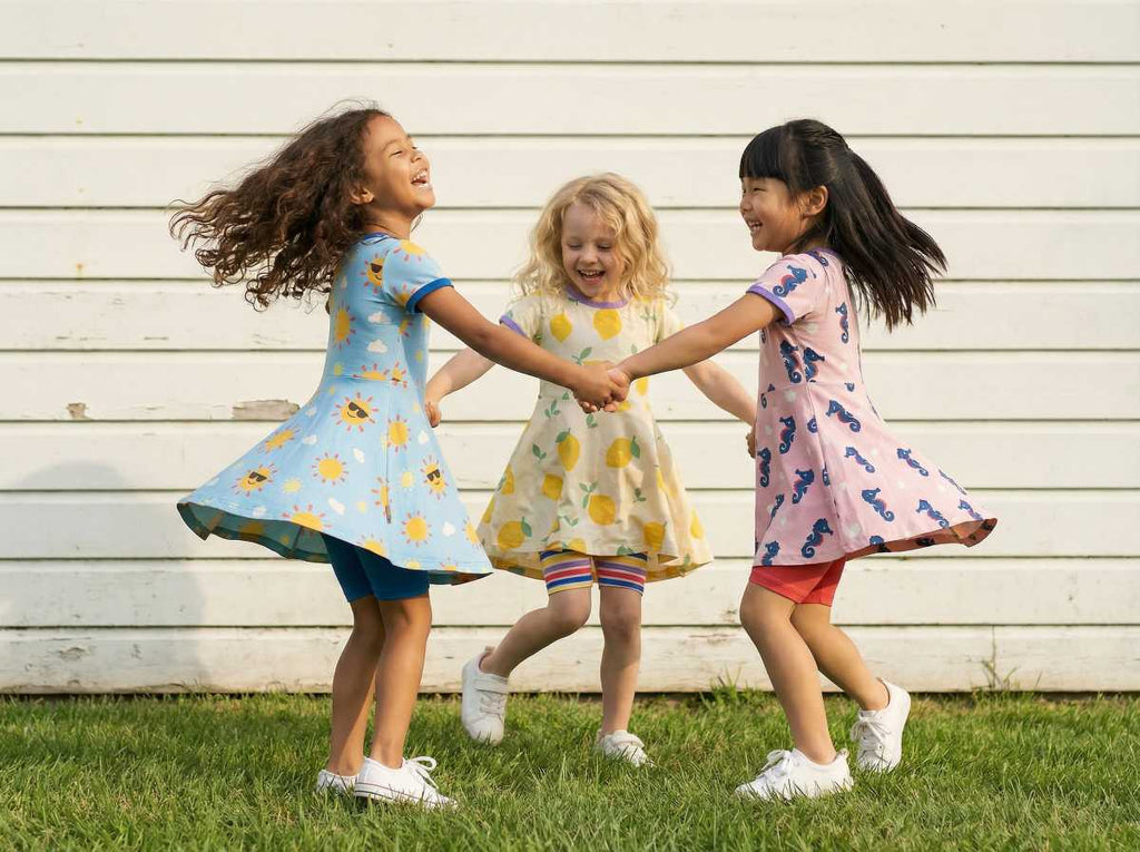 Maxomorra Drehkleid, Sonne