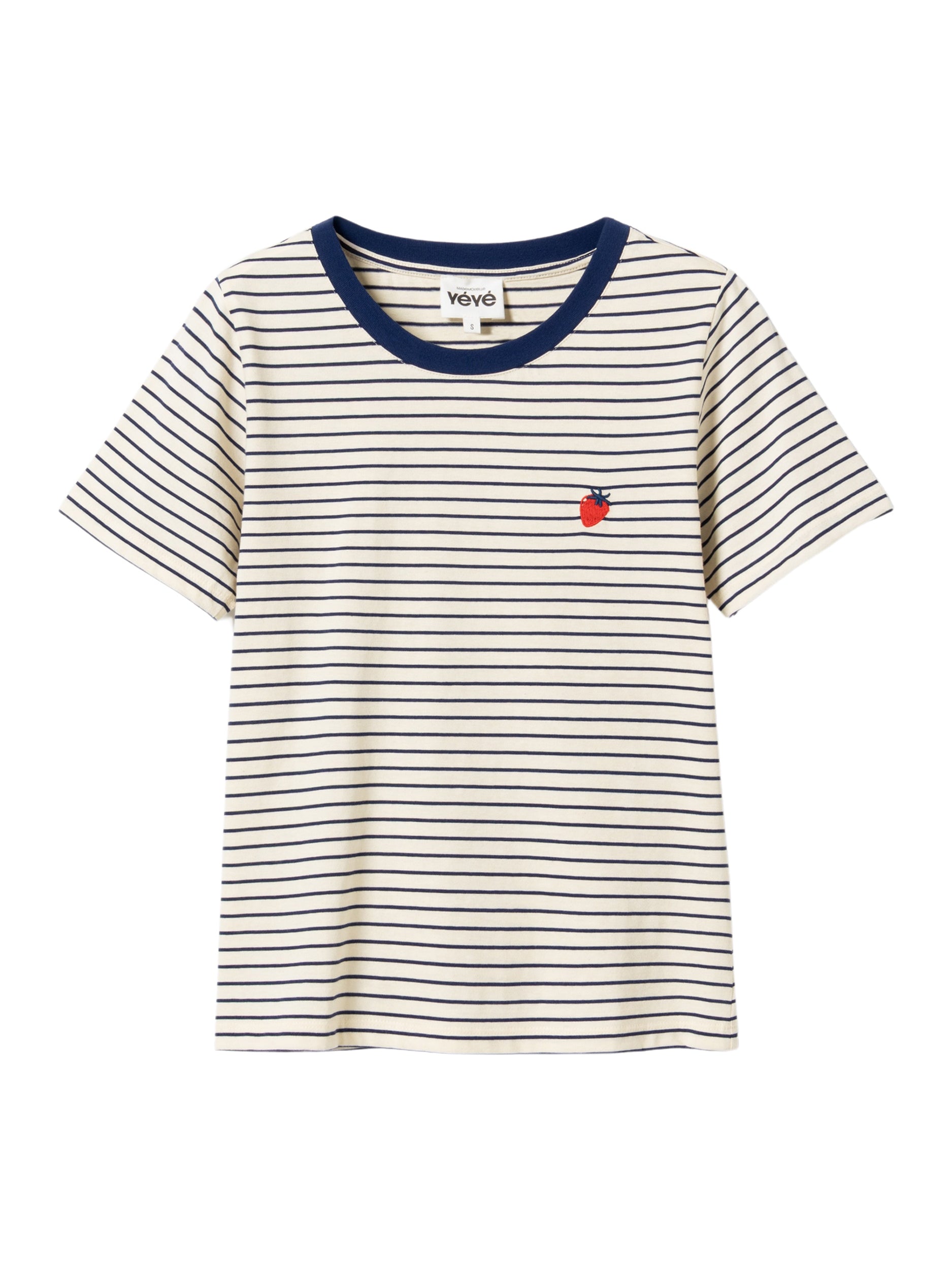 Mademoiselle Yéyé Endless Horizon T-Shirt, weiß