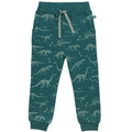 Enfant Terrible Sweathose Dinodruck, Bottle Green-Pistachio
