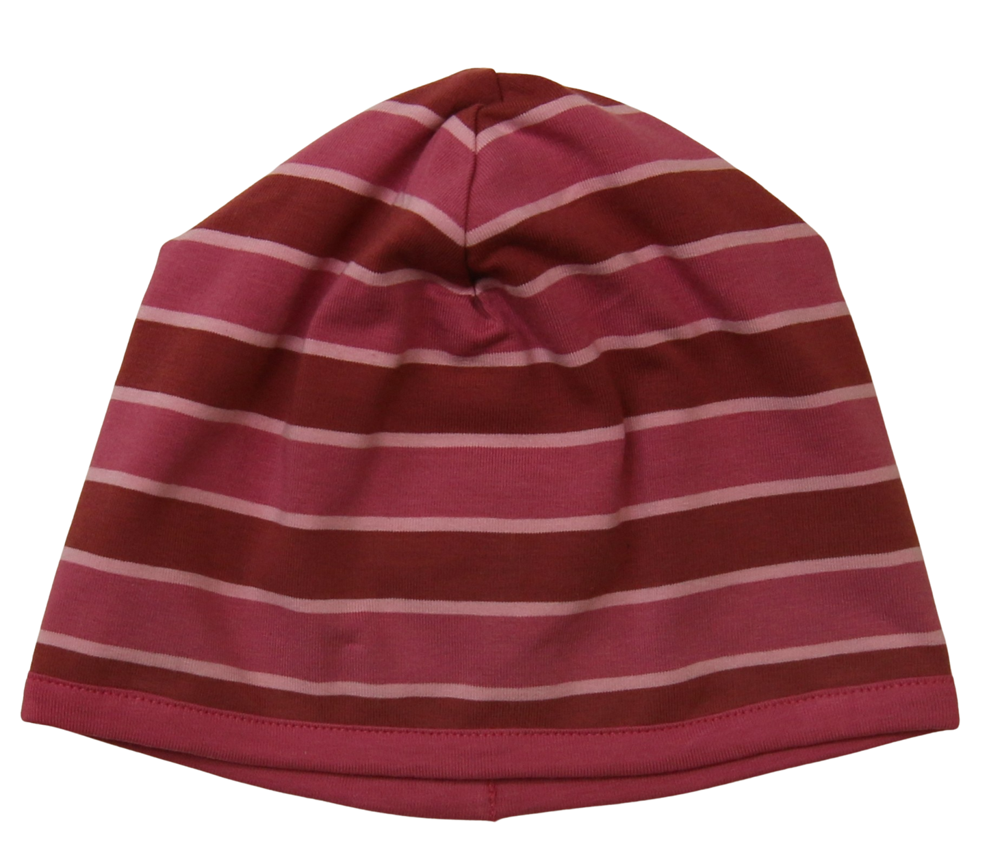 Enfant Terrible Wendemütze Sterne/Streifen, Rosa/Rostrot