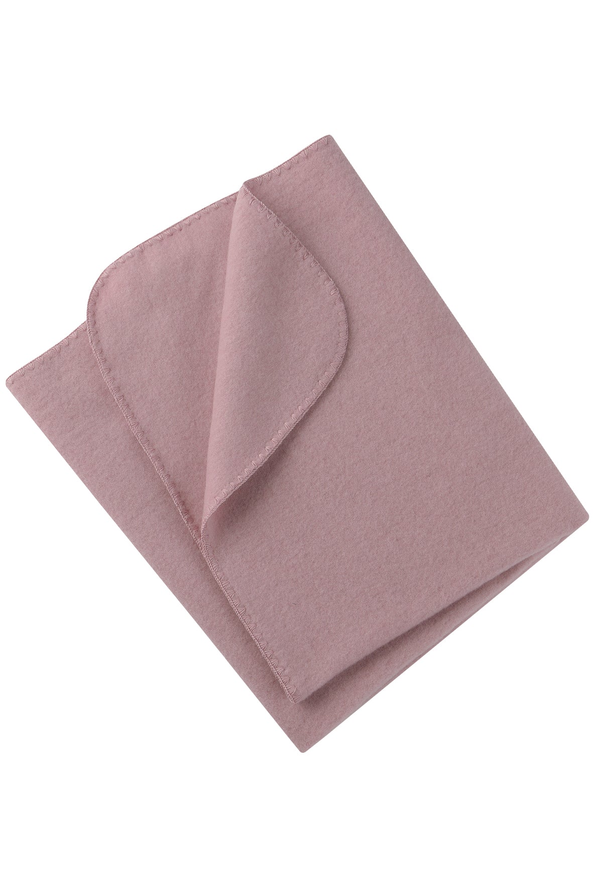 Engel Natur Baby-Decke Wollfleece, Rosenholz melange