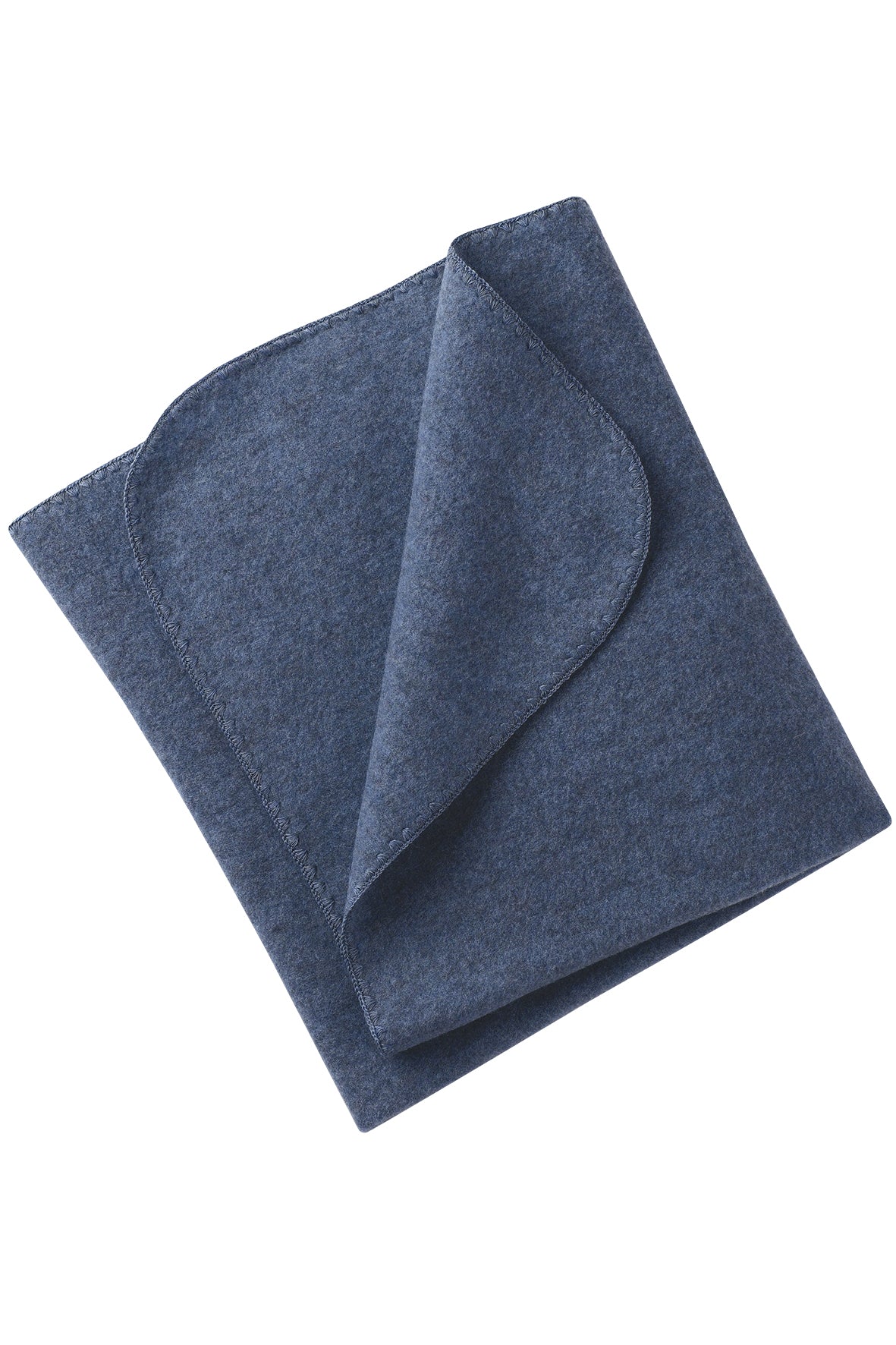 Engel Natur Baby-Decke Wollfleece, Blau