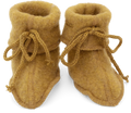Engel Natur Baby-Schühchen Wollfleece, Safran