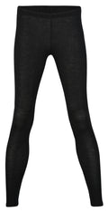 Engel Natur Damen Leggings Wolle/Seide, Schwarz