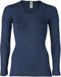 Engel Natur Damen U-Hemd/Langarmshirt W/S, Marine
