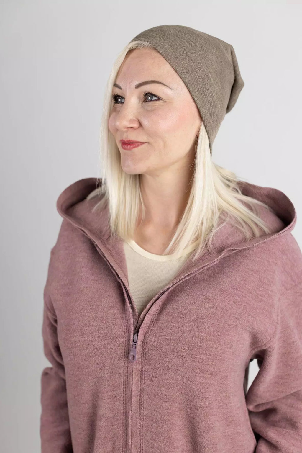 Engel Natur Erwachsenen Mütze W/S, Walnuss