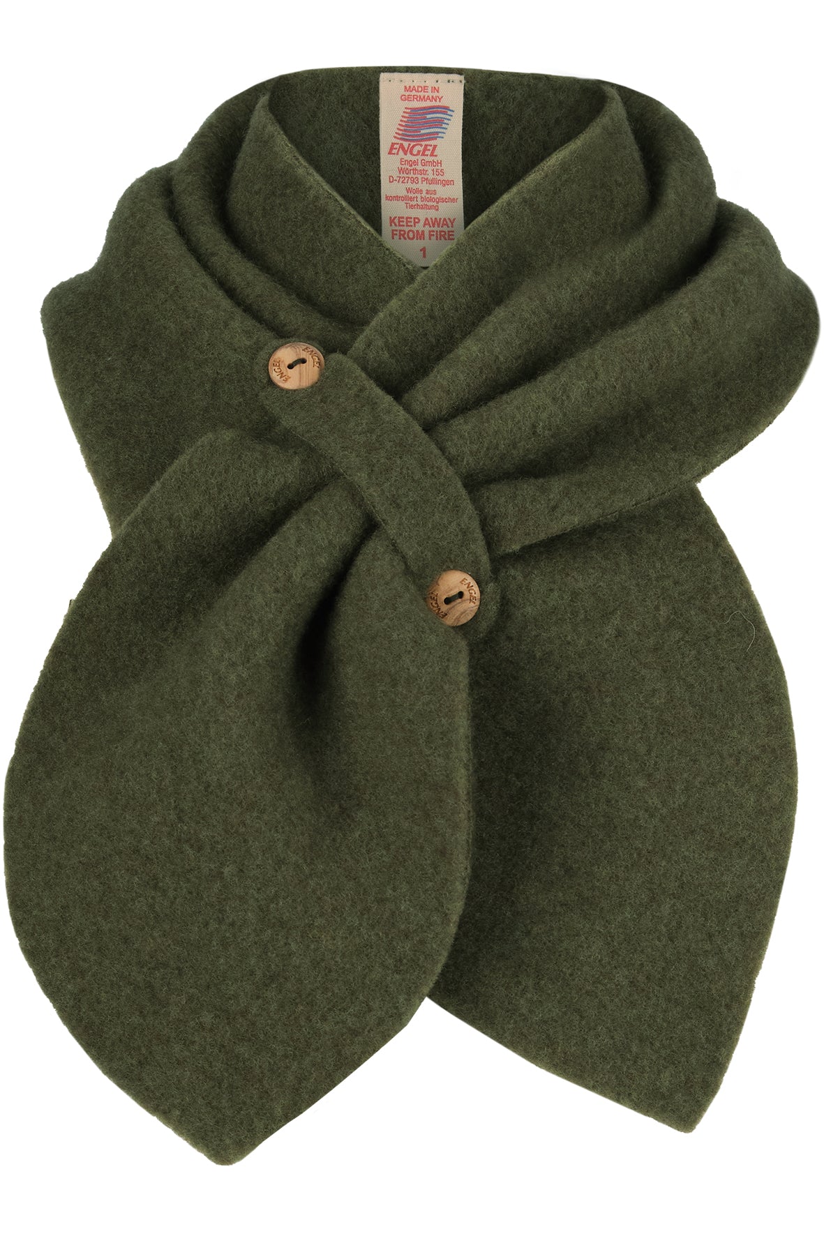 Engel Natur Kinderschal Wolllfleece, Schilf